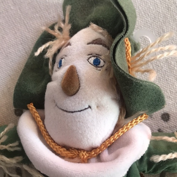 NWT vintage Wizard of Oz beanie scarecrow shelf sitter collectible - Picture 3 of 10
